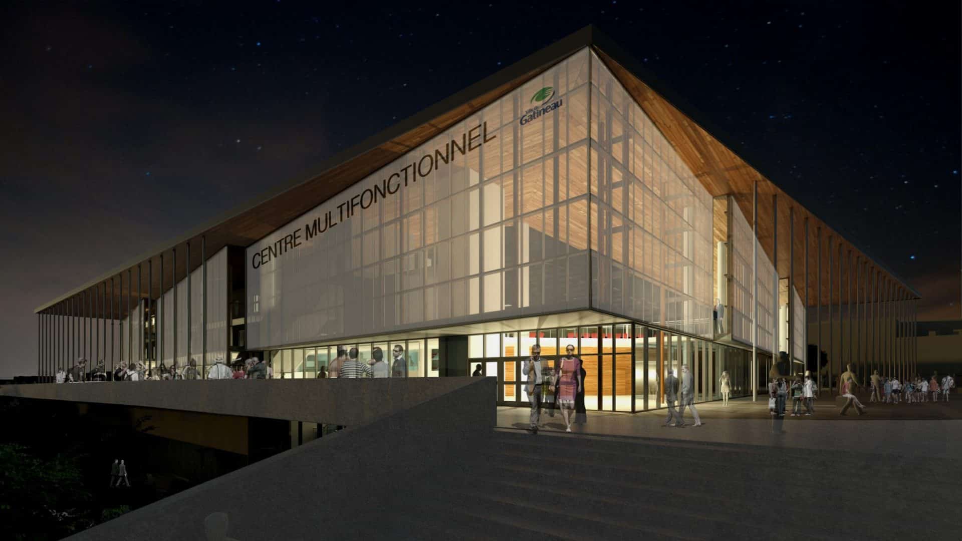 GATINEAU MULTIFUNCTIONAL CENTRE lemay architecture asd