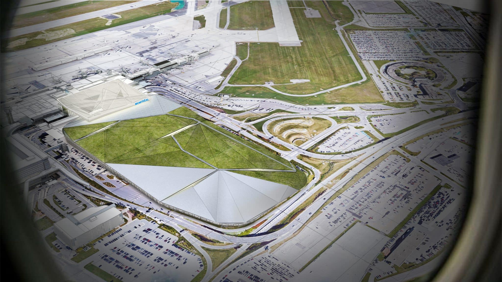 Brilliant new signature for MontréalTrudeau International Airport