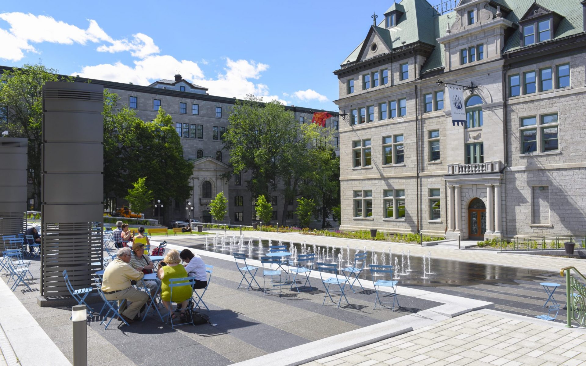 Parterres of Quebec City Hall Lemay Architecture asd