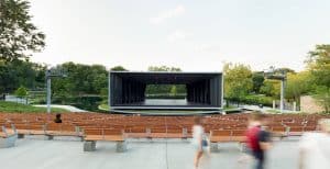 Théâtre de verdure, Montréal, Parc La Fontaine, Lemay, Landscape Architecture, Design