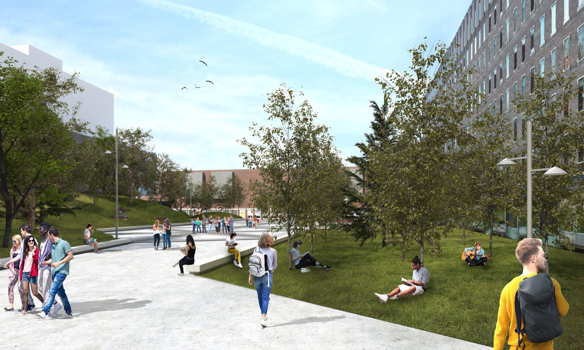 PlaceLaurentienne-Lemay-landscape-strategy-universitedemontreal-montreal-university-architecture