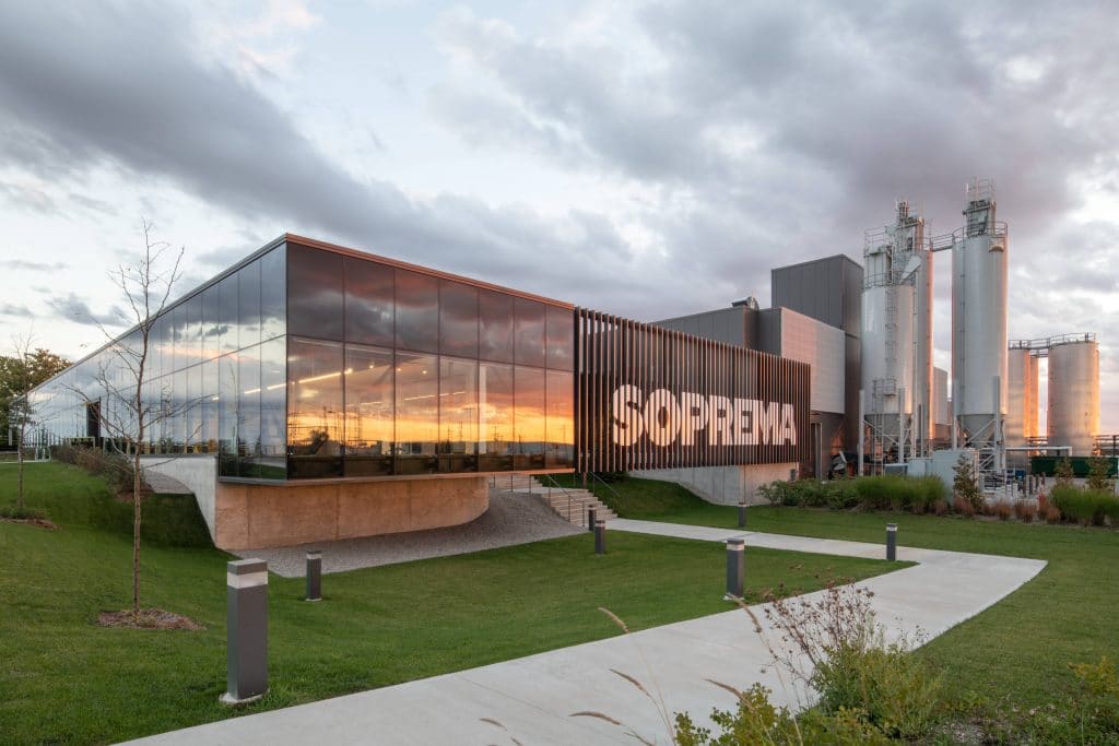 Pushing the Boundaries of Sustainable Design: A discussion on the Soprema Woodstock plant and its LEED v4 certification.