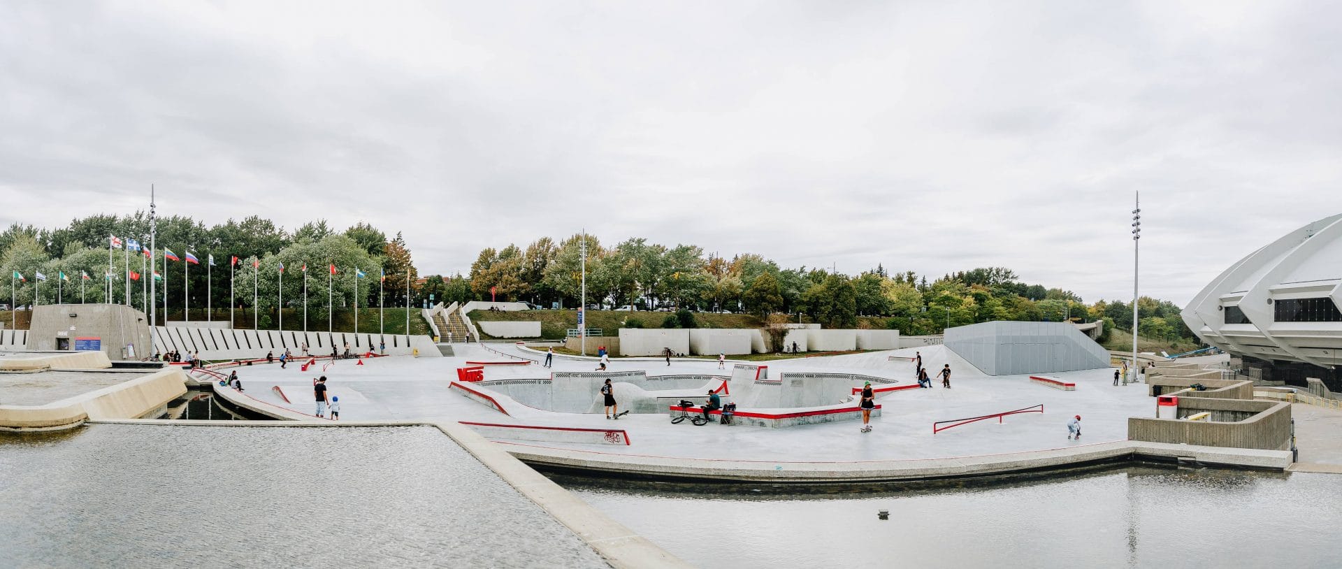 Skatepark Olympique_Lemay_Architecture_Design_Montreal_vue ensemble