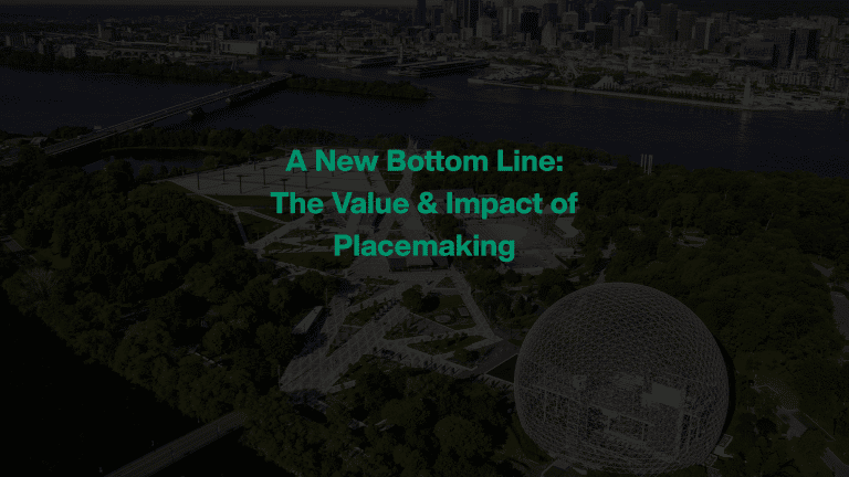 The impacts of placemaking : a discussion on the results of a collaborative study