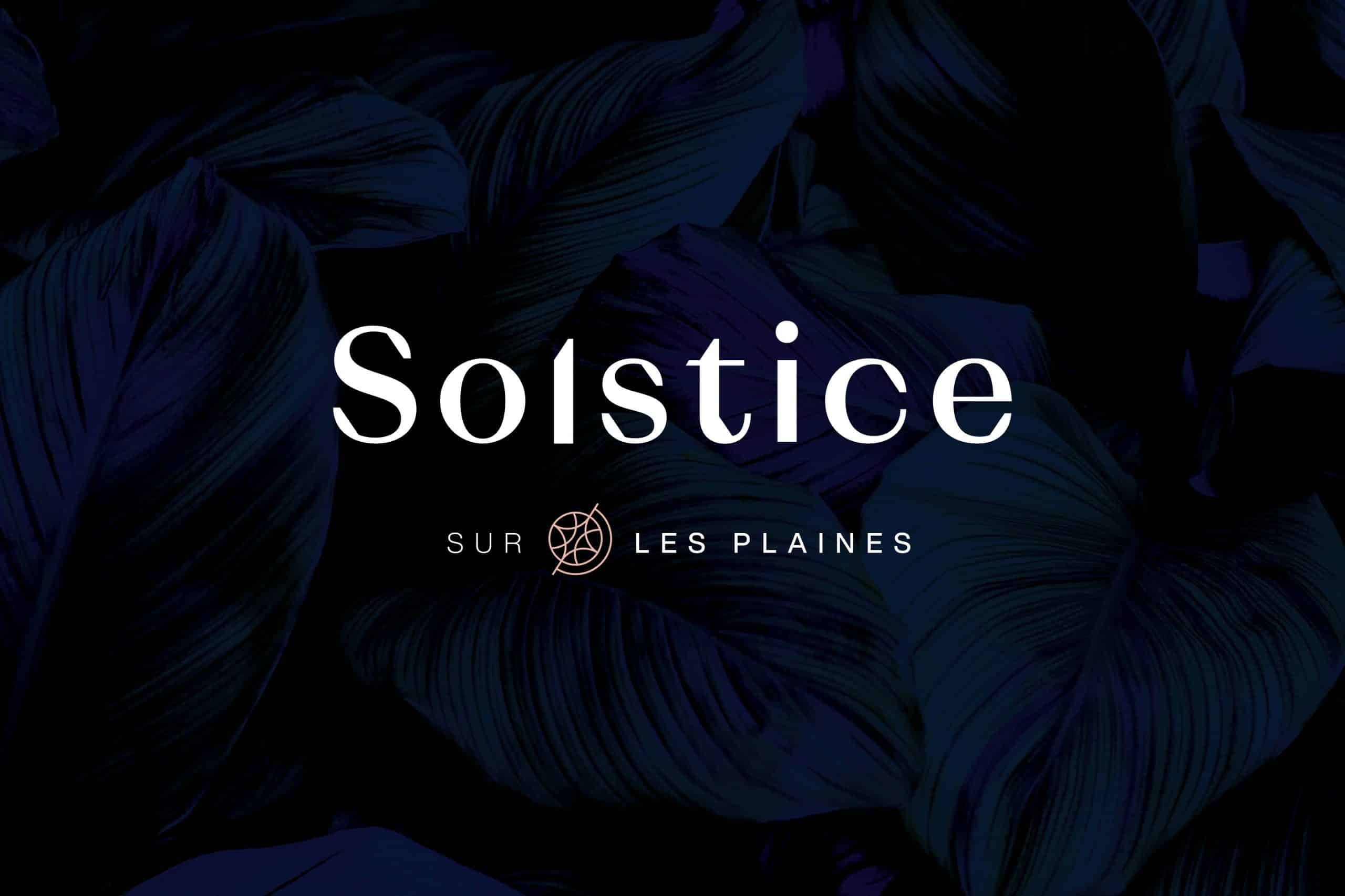 Solstice sur les Plaines Branding | Lemay - Architecture and design