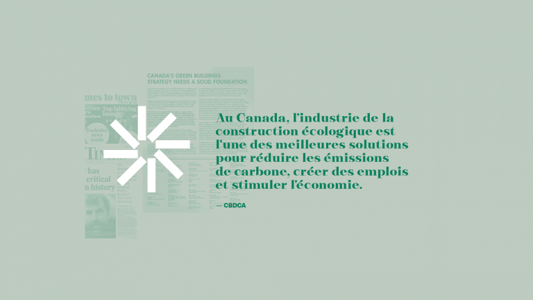 L’importance du bâtiment durable dans l’atteinte des objectifs de réduction des émissions de 2030
