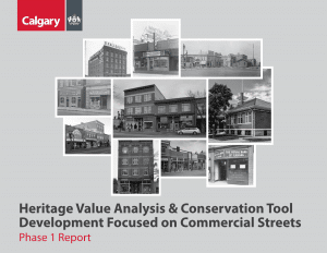 Heritage Value Analysis & Conservation Tool Development Focused on Commercial Streets, Visual, Lemay