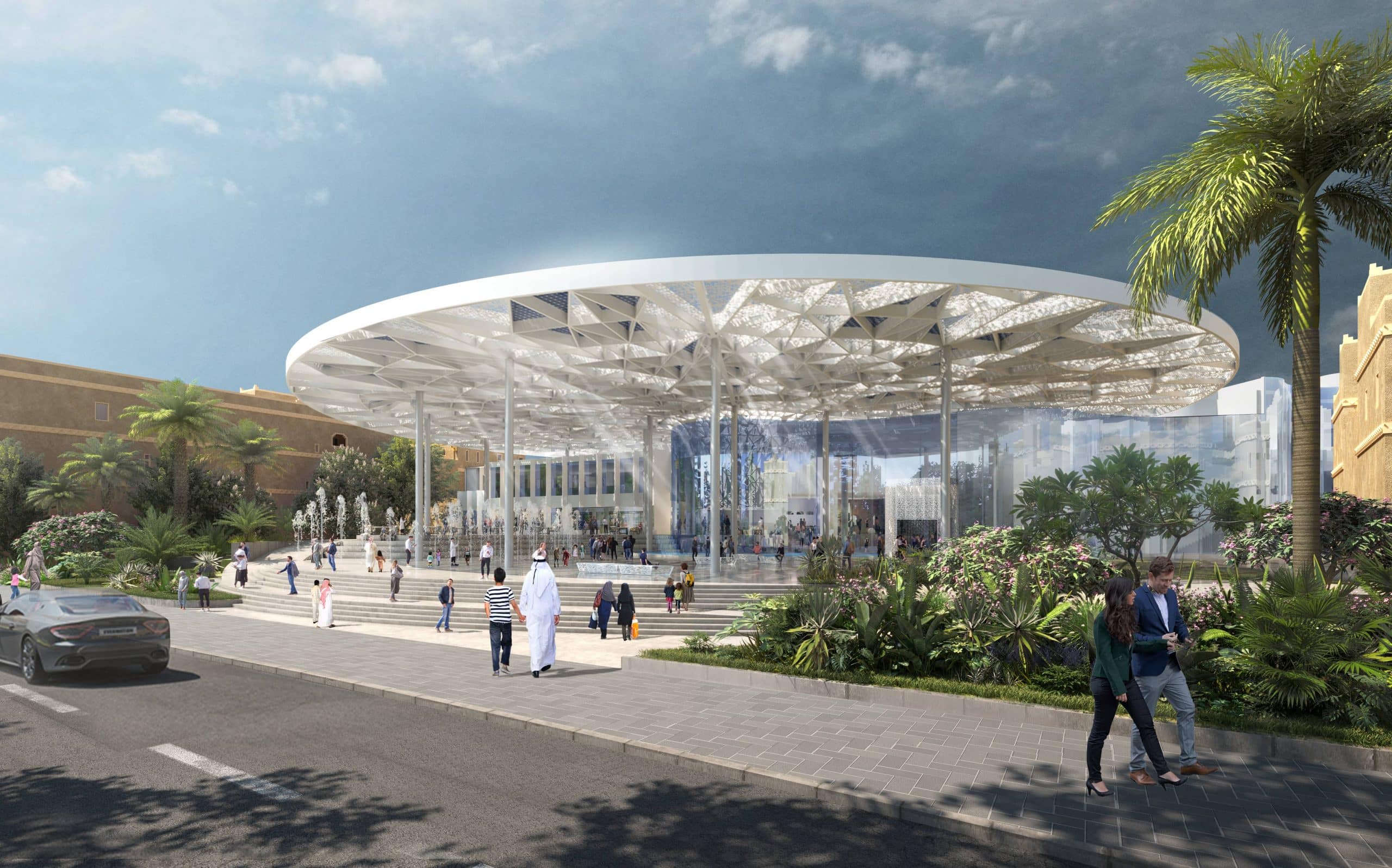 Riyadh Cultural Palace Lemay Architecture and design