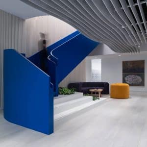 BDO Montreal Office, Workplace, Interior Design, Lemay, Stairs