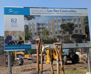 Pelles, Habitations Iles Courcelles, Dorval, projet, housing