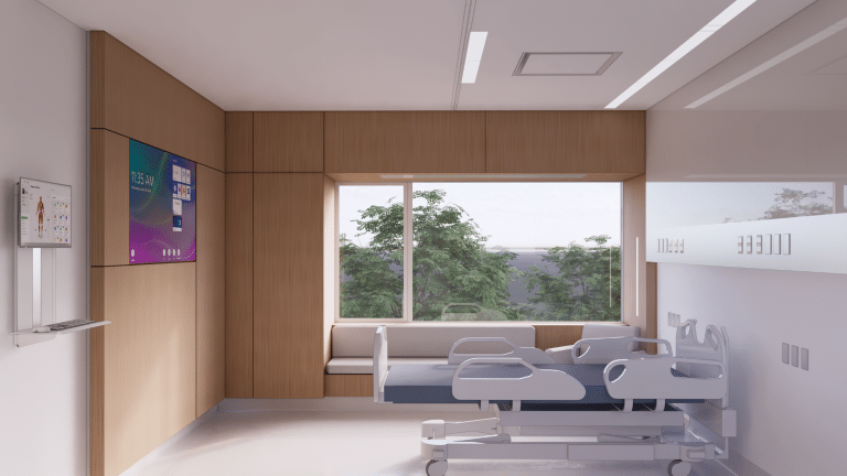 A new innovative prototype to rethink the hospital experience