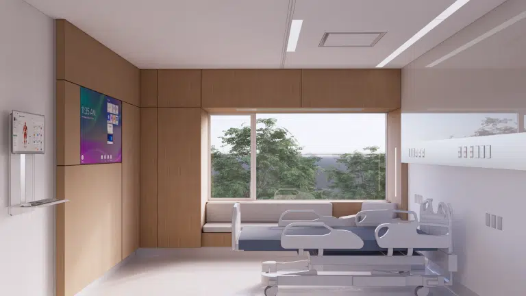 A new innovative prototype to rethink the hospital experience