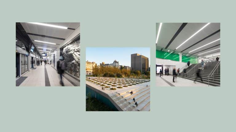 Reconnaissance aux A+ Awards pour les stations du REM et la Place des Montréalaises